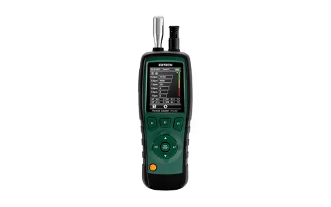 Handheld six-channel particle counter